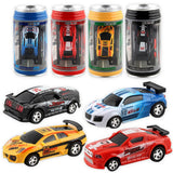 2019 Hot 4 Colors 20Km/h Coke Can Mini RC Car Radio Remote Control Micro Racing Car 4 Frequencies Toy For Kids Gifts RC Models