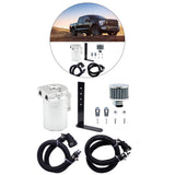 Oil Catch Can Kit 500ml Aluminum Fits for F 150 5.0L 2011-2019 Moulding