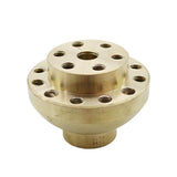 1Pc 1" 1.5" Brass Adjustable Three-layer Flower Fountain Spray Head Center Straight Scattering Sprinklers Landscape Fountains