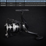 Fishing Rod and Reel Combo Carbon Fiber Telescopic Fishing Rod with Reel Combo Set Lures Jig Hooks Fishing Carrier Bag