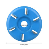 1PC Steel SawBlades for Wood Carving Cutting Used for Angle Grinder Disc Arbor Tool