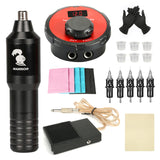 Tattoo Machine Kit LCD LCD Digital Screen 18V Tattoo Power Cartridges Needle Professional Complete for Tattoo Beginners Artist