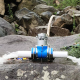 Aluminum Alloy 500W 1000W Watt Turbine Hydroelectric Generator 220 V 50 Hz Without Mounting Base Sliver 150*115mm