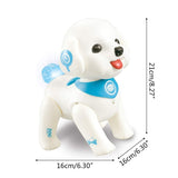 T5EC RC Robot Dog Smart Puppy Programmable Voice Control Singing Walking Remote Control Electronic Pet Educational Toys