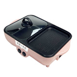 Multifunctional Electric Cooker Heating Pan Electric Cooking Pot Hotpot Noodles Rice Eggs Soup Steamer Cooking Pot Barbecue