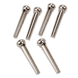 6x Acoustic Guitar Bridge String Nail Pins &amp; 1x 3 in 1 Guitar Peg String Winder + String Pin Puller + String Cutter