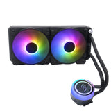 240 Quiet RGB Colorful Water Cooler CPU Cooler CPU Liquid Cooler Fan x99 Processor Cooler for Intel LGA 1155/2011/AMD/AM4