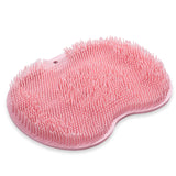 Clean Massaged Feet Shower &amp; Bath Foot Scrubber Mat Softens Hard Skin On Heels Exfoliating Foot Brush Non-bending Foot Wash Pad