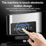 20bar Italian Espresso Machine Coffe Machine Home Semi-automatic Milk Frother with Steam Used To Make Cappuccino Mocha