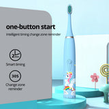 DIOZO Sonic Children's Electric Toothbrush DuPont Soft Bristles Small Brush Head Smart Toothbrush Thildren Teether