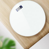 Bathroom Scales Floor Body Weight Scale Round Toughened Glass LED Digital Electronic Weighing Scales Bath Scale
