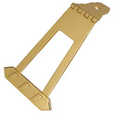 Guitar 6 Strings Jazz Archtop Trapeze Tailpiece Bridge for Hollow Semi Hollow Guitar Parts