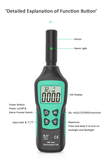 FUYI Radiation Dosimeter EMF Meter Electromagnetic Radiation Detector Household High Precision Wave Radiation Tester Monitor