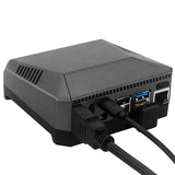 Argon One M.2 Aluminum Case for Raspberry Pi 4 Model B with M.2 SSD Expansion Slot GPIO Cover Cooling Fan for Raspberry Pi 4