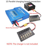 1S 6 Series Battery Parallel Recharging Board Built-in Short Circuit Protections Supports Most Lipo Balance Recharger
