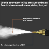 High Temperature And Pressure Steam Cleaner 2500W 110V 220V Electric Steaming Cleaner For Air Conditioner Kitchen Hood Cleaning