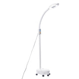 Pro 8X Diopter Beauty Facial Light 120 LED Magnifying Floor Stand Lamp Magnifier Glass Cold Ligth Len For Salon Nail Tattoo 220V