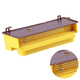 Ventilated Removable Outdoor Accessory Plastic Rectangle Front Mount Pollen Trap Easy Install Beekeeper Durable Beekeeping Tool