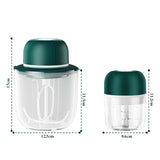 Multi-function Electric Meat Grinder Garlic Masher Artifact Portable Meat Grinder Garlic Masher Egg Beater  Kitchen Aid Mixer
