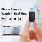 4K Home Camera IP Camera Smart Video Cams With Montion Detect Wifi Camera Security Protection Mini Camera Pet Cat Dog WD6 Cam