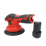 Cordless Car Polisher Hand-held Portable 12V Battery Powered Electric Polishing Machine with 6 Adjustable Speed Car Waxing Tool