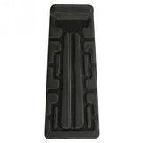 2Pcs Black Front Foot Rest Peg Rubbers Footrest Handlebars For YBR 125 High Quality TZ-5556