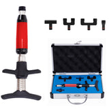 Chiropractic Adjustment Tool Spine 6 Levels 4 Heads Therapy Adjust Vertebration Tools Massager Manual Gun Set Fascia Massage gun