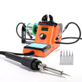 60W 90 to 480 ℃ Constant Temperature Digital Display Soldering Iron Set Automatically Dormant Electric Soldering Iron паяльник