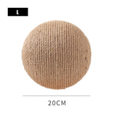Cat Scratching Ball Toy Kitten Sisal Rope Ball Board Grinding Paws Toys Cats Scratcher Wear-resistant Pet Furniture Supplies