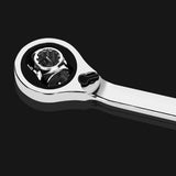 8 IN 1 CR-steel rotated 360 degree Ratchet Wrench socket spanner Hand Tool Screw Drill Drive square head 6-14MM,8-19MM Universal