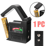 Battery Tester Checker BT860 Handheld Lightweight Universal Battery Voltage Tester Monitor for 1.5V/AA/AAA/9V Button Cell