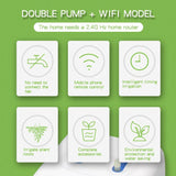 2021 New WIFI Mobile Phone Control Drip Irrigation System Intelligent Automatic Watering Device Garden Water Pump Timer System