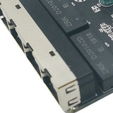 2 Optical 4 Electric Switch Fiber Optic Transceiver 100M Optical Media Converter Single Mode Fiber Port