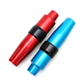 2Pcs Professional Tattoo Pen RCA Rotary Pen Quiet Motor Tattoo Pen For Linner &amp; Shader Tattoo Machine,Blue &amp; Red