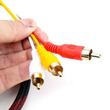 US 5Ft HDMI To 3-RCA Video Audio AV Component Converter Adapter Cable For HDTV