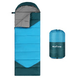 RELAXYEE Camping Sleeping Bag for Adults Outdoor Water-resistant Cold Weather Sleeping Bag Compact Gear for 3 Seasons Traveling