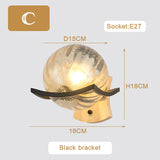 Modern Minimalist LED Wall Sconce for Bedroom Bedside Aisle Creative Vanity Light Shade Luxury Living Room Wall Lamp Decor