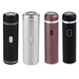 2021 Professional Electric Beard Trimmer Shaver For Men Rechargeable Painless Beard Trimmer Machine Waterproof Mini Beard Shaver