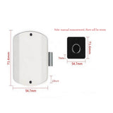 Fingerprint Lock Furniture Lock Drawer Lock Locker Fingerprint Lock Office Cabinet Lock Cabinet Lock