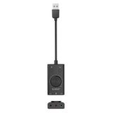 ORICO SC2 External USB Sound Card Stereo Mic Speaker 3.5mm Headset Audio Jack Cable Adapter Switch Volume Adjustment