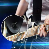 Guitar Straps Lock Set,4Pcs Guitar Strap Locks Guitar Strap Button Locks with Easy Remove Screw Release Straplocks
