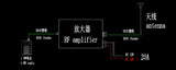 Radio Power Amplifier Board for RA30H4047M RA60H4047M Mitsubishi Intercom Ham