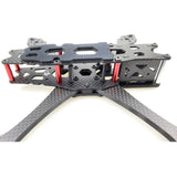 NEW 5 inch 225 223mm Wheelbase X-type Split Carbon Fiber Frame kit With 5mm Arm For FPV RC Racing Drone Upgraded QAV-S 225mm
