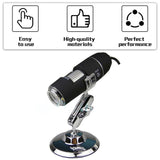 Adjustable Brightness Portable 1600X/1000X 8 LED 2MP Digital Microscope Handheld Biological Endoscope With CMOS Sensor