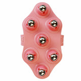 Multifunctional seven bead massage brush ball five elements meridian brush body beauty thin leg lymph dredge massager brush