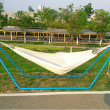 200x150cm Foldable Portable 2 Person Travel Canvas Hammock For Bedroom Thick Hanging Swing Chair Outdoor Camping Beach