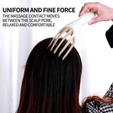 Professional Head Massager Five-Jaw  Head Relax Scalp Neck Plastic Scalp Massager Five Finger Claw Octopus Head Care Device