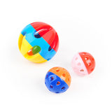 Bird Toy Parrot Toy Set Parrot Scooter Training Toy Hollow Rolling Bell Ball Bird Toy Parakeet Cockatiel Parrot Chew Fun Toy 7pc