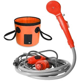 New 12V Portable Mini Easy Install Camping Portable Pet Cleaning Travel Hiking Vehicles Washer Universal Sprinkler Outdoor Car