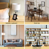 LED Table Lamp Bedside Desk Lamp Dimmable Light Round Contact Control Night Light for Bedroom Kids Room